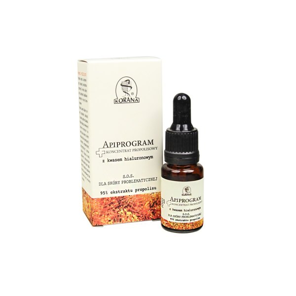 APIPROGRAM KONENTRAT PROPOLISOWY Z KWASEM HIALURONOWYM