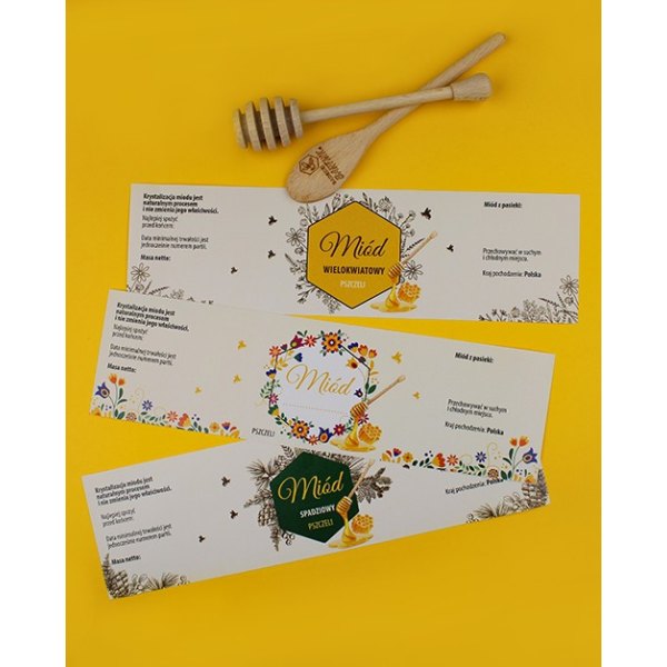 Etykiety na miód