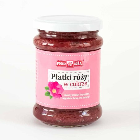 Płatki róży w cukrze - 320 g