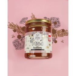 Miód faceliowy "Pasieka Kasztelewicz" 650 g 