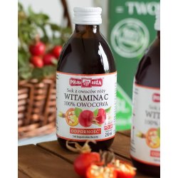Sok z owoców róży - 250 ml 