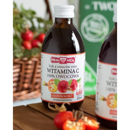 Sok z owoców róży - 250 ml 