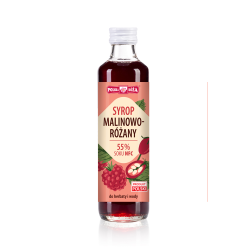 Syrop malinowo-różany - 250 ml 