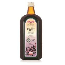 Sok z czarnego bzu 100% - 500ml