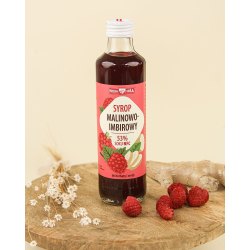 Syrop malinowy z imbirem - 250 ml