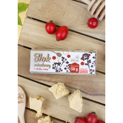 Blok miodowy z dziką różą 50 g