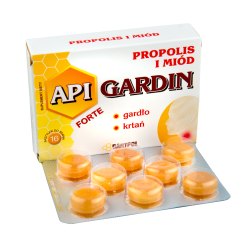 Api gardin propolis i miód - pastylki