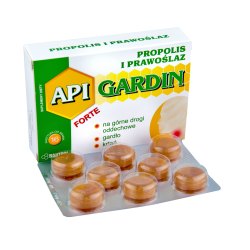 Api gardin propolis i prawoślaz - pastylki