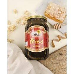 Miód gryczany z polskich pasiek 1,2 kg 