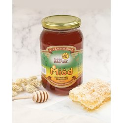 Miód nektarowo-spadziowy z polskich pasiek 1,2 kg