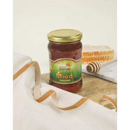 Miód spadziowy z polskich pasiek 400 g