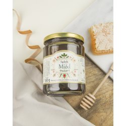 Miód spadziowy z Sądecczyzny 650 g 
