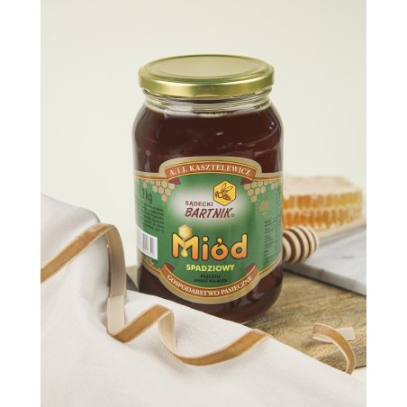 Miód spadziowy z polskich pasiek 1,20 kg