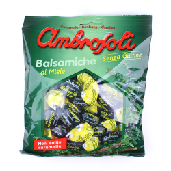 Ambrosoli - cukierki miodowe z mentolem 135 g