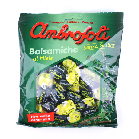 Ambrosoli - cukierki miodowe z mentolem 135 g