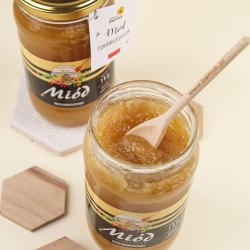 Miód wielokwiatowy - 1kg Pszczele Złoto 
