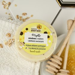 Mydło miodowe z makiem i płatkami 100 g