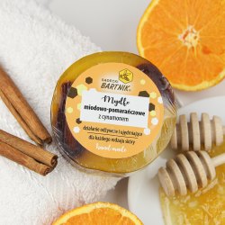 Mydło miodowe-pomarańczowe z cynamonem 100 g