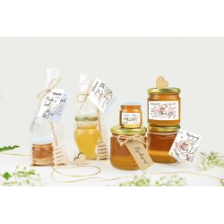 Miód weselny Premium 120 g  - słodki upominek - śluby, wesela, wydarzenia okolicznościowe