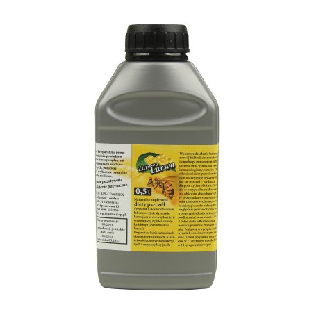 Zdrowa larwa - naturalny suplement dla pszczół 0,5 l