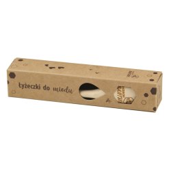 Łyżeczki z logo w kartoniku