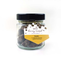 Imbir w czekoladzie z pyłkiem - 120 g