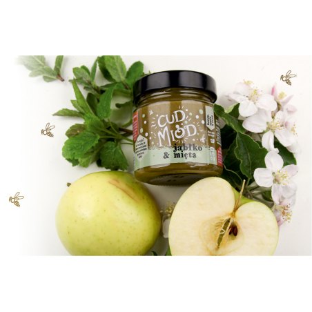 Cud miód - jabłko i mięta 250 g