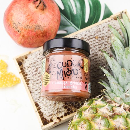 Cud miód - ananas&granat 250 g 