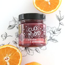 Cud miód - hibiskus z pomarańczą 250 g
