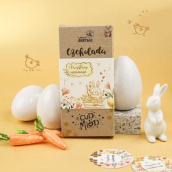 Czekolada deserowa z nadzieniem miodu z czarną porzeczką 100 g
