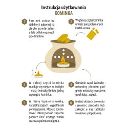 Zestaw propolisowy do aromaterapii - z lawendowymi komórkami