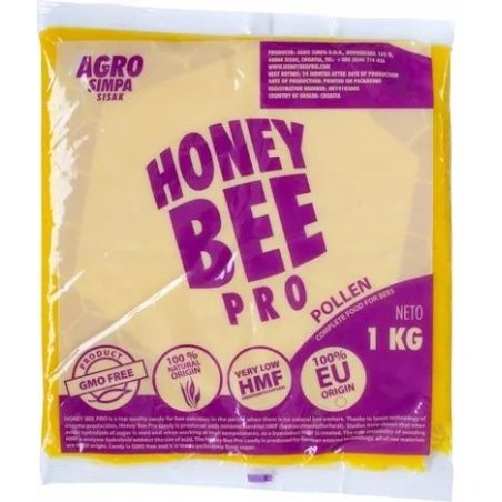 Ciasto dla pszczół 1KG HONEY BEE PRO PYŁEK 