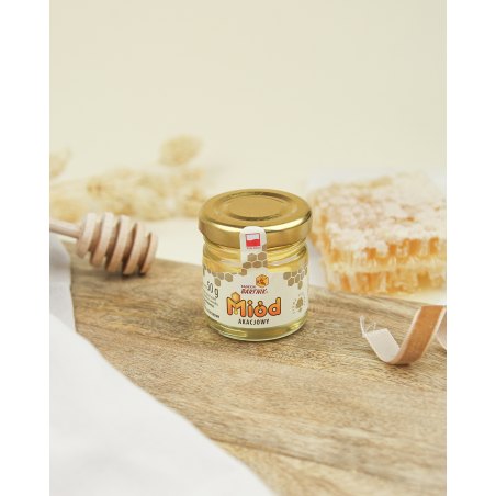 Miód akacjowy z polskich pasiek 50 g